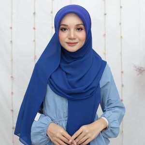 Bawalshawl Royal Blue (Plain)