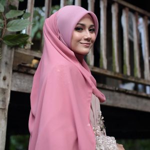 Bawalshawl Dusty Rose (Plain)