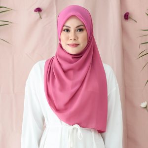 Bawalshawl Fuschia (Plain)