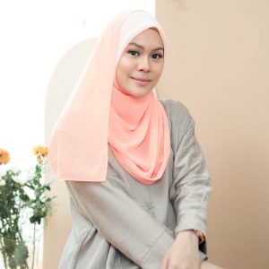 Bawalshawl Peach (Plain)