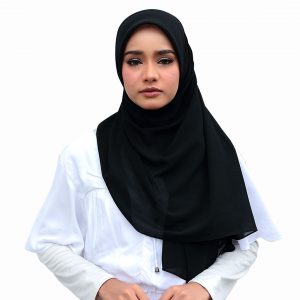 Bawalshawl Black (Plain)