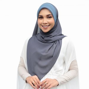 Bawalshawl Anchor Blue (Plain)