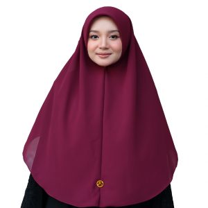 Khimar Maleeka Cherry