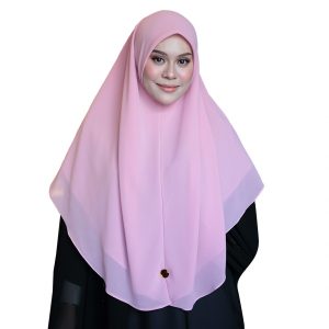 Khimar Maleeka Flamingo