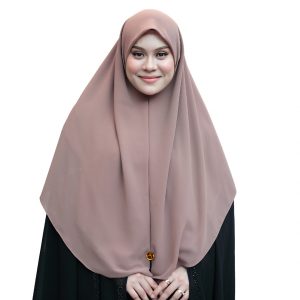 Khimar Maleeka Sephia